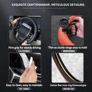 Nappa Steering Wheel Cover for Ford Explorer Mustang