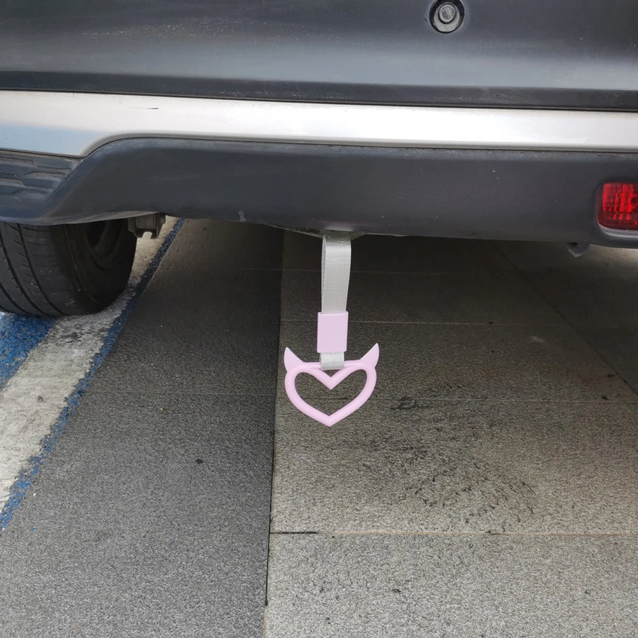 Heart Tsurikawa JDM Car Charm