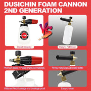 1 L Snow Foam Cannon with 1/4-Inch Quick Connect