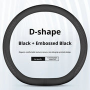 Leather Steering Wheel Cover for Mercedes-Benz E300 A B C E S-Class W205 W212 W210 W221 W205