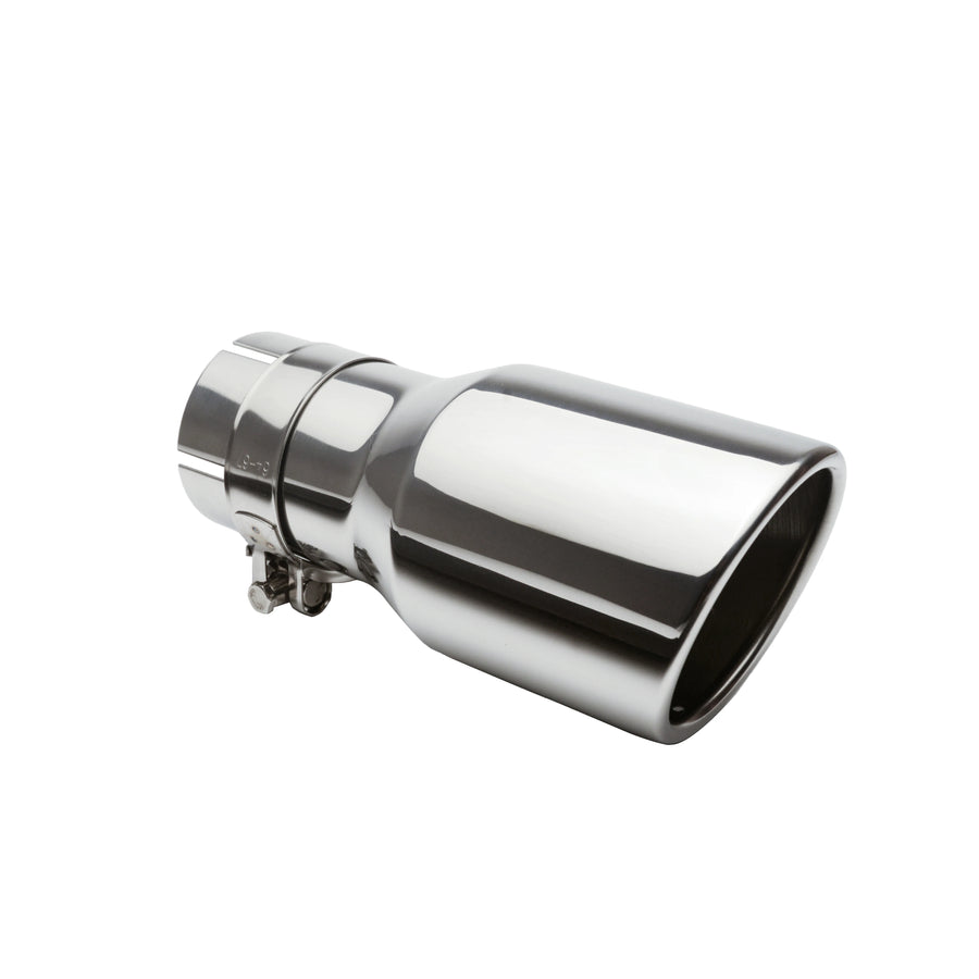 Universal Stainless Steel Exhaust Tip, 2.5-Inch