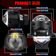 Bi-LED Projector Lens – 6000K