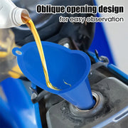 Long-Stem Automotive Fluid Funnel – Multiple Colors