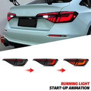 Honda Civic 11th-Gen Sequential LED Tail Light Pair – 2022–2027