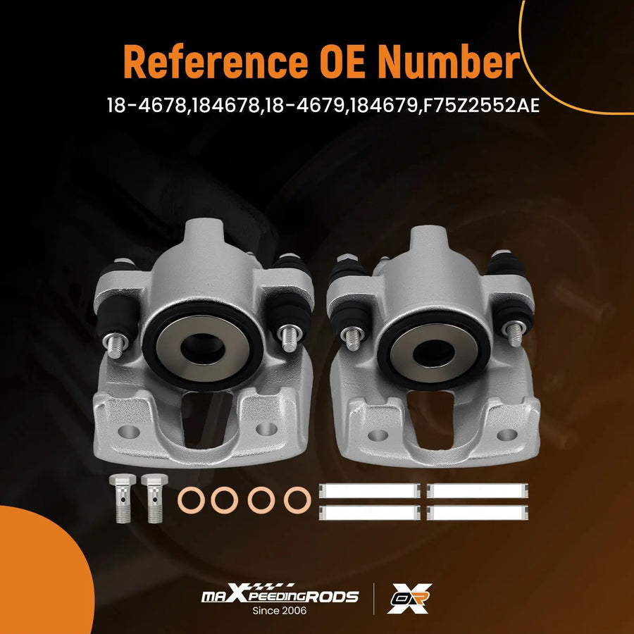 Rear Left and Right Brake Caliper Set for 1997-2011 F-150, Expedition
