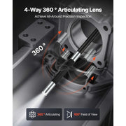 4-Way Articulating Borescope Camera with 4.5 in Screen