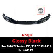 M-Style Front Bumper Lip for BMW 3 Series F30/F31 2013-2018