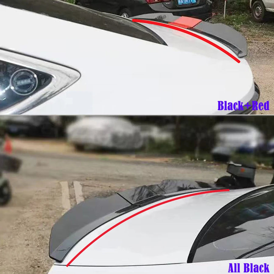Universal Adjustable Sedan Trunk Wing Spoiler – 117–127 cm
