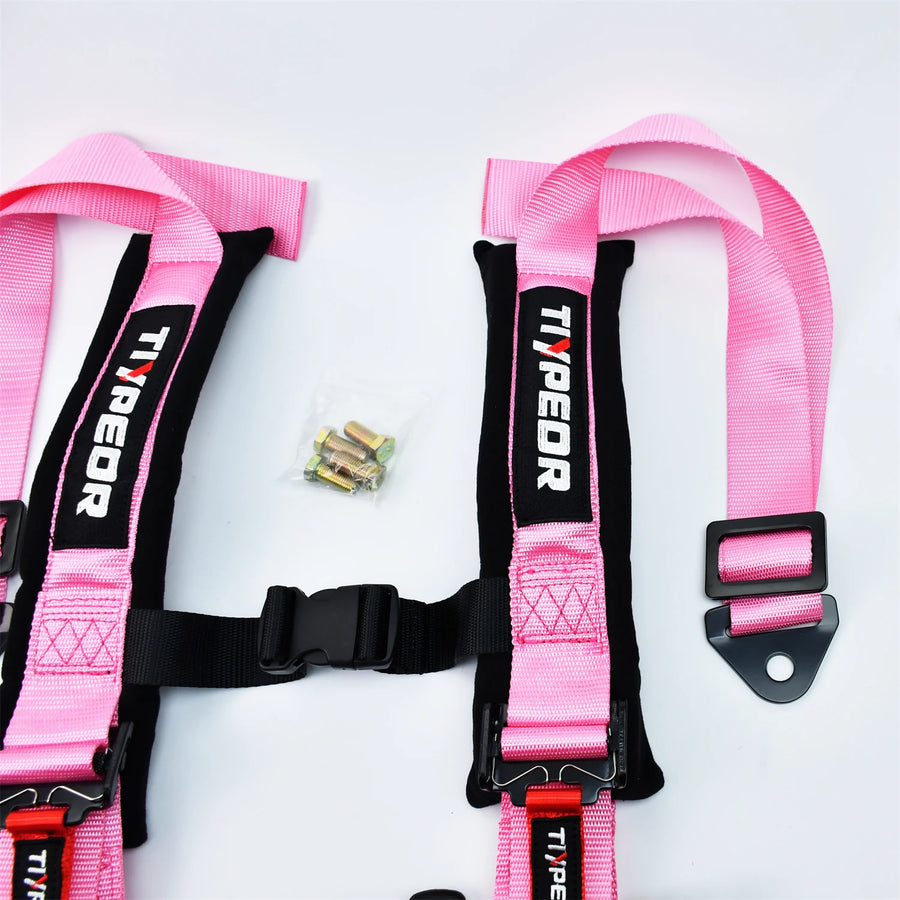 Universal 2-Inch Quick-Release Racing Seat Belt Harness