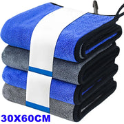 500 GSM Microfiber Car Wash and Drying Towel Set