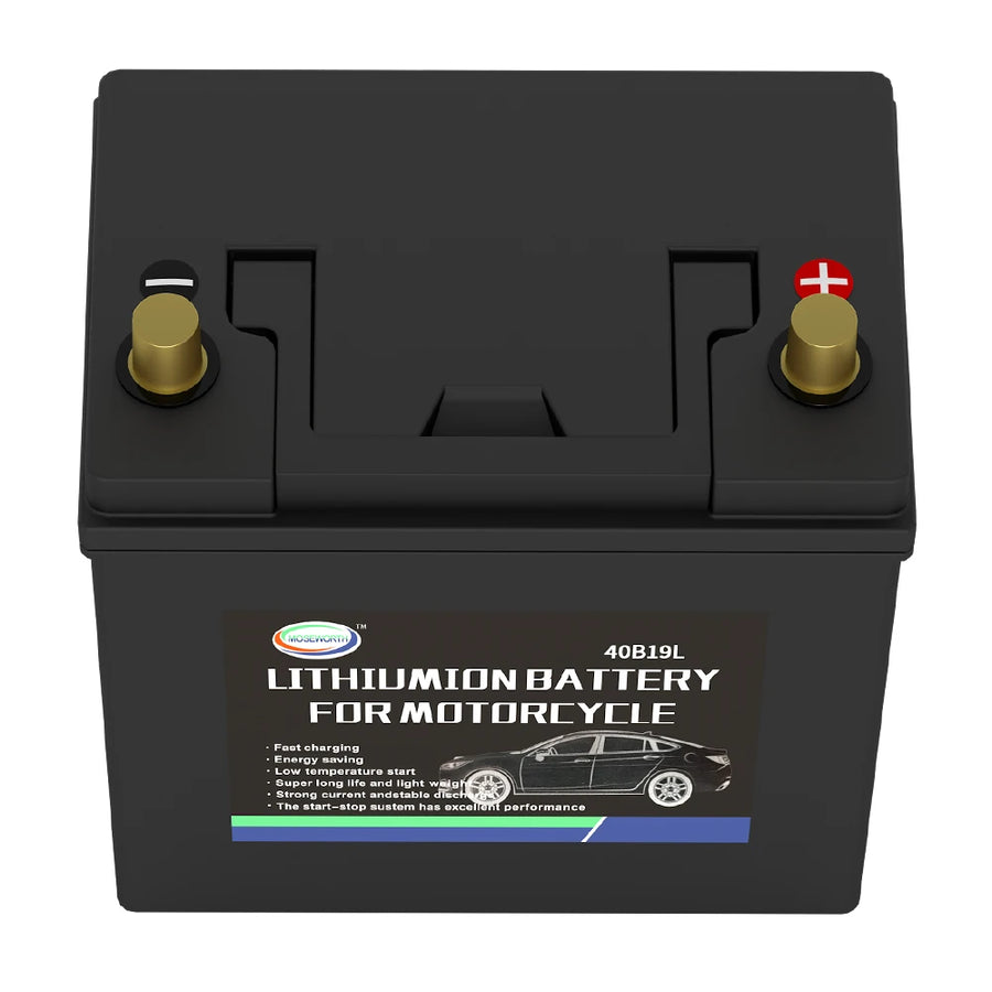 40B19 12.8V 20Ah LiFePO4 Automotive Battery - 680 CCA