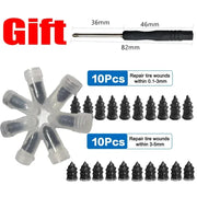 10/20/30-Piece Tubeless Tire Repair Rubber Nail Kit – Mixed Sizes