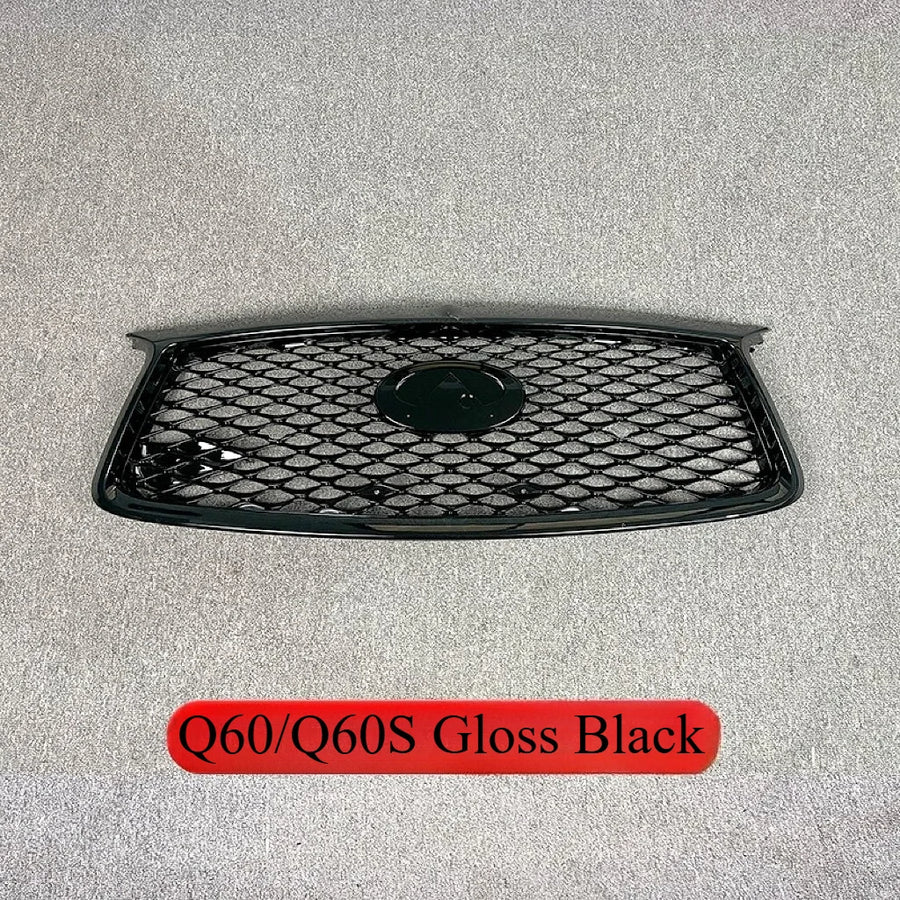 Front Bumper Lip Splitter for Infiniti Q60/Q60S 2017-2019