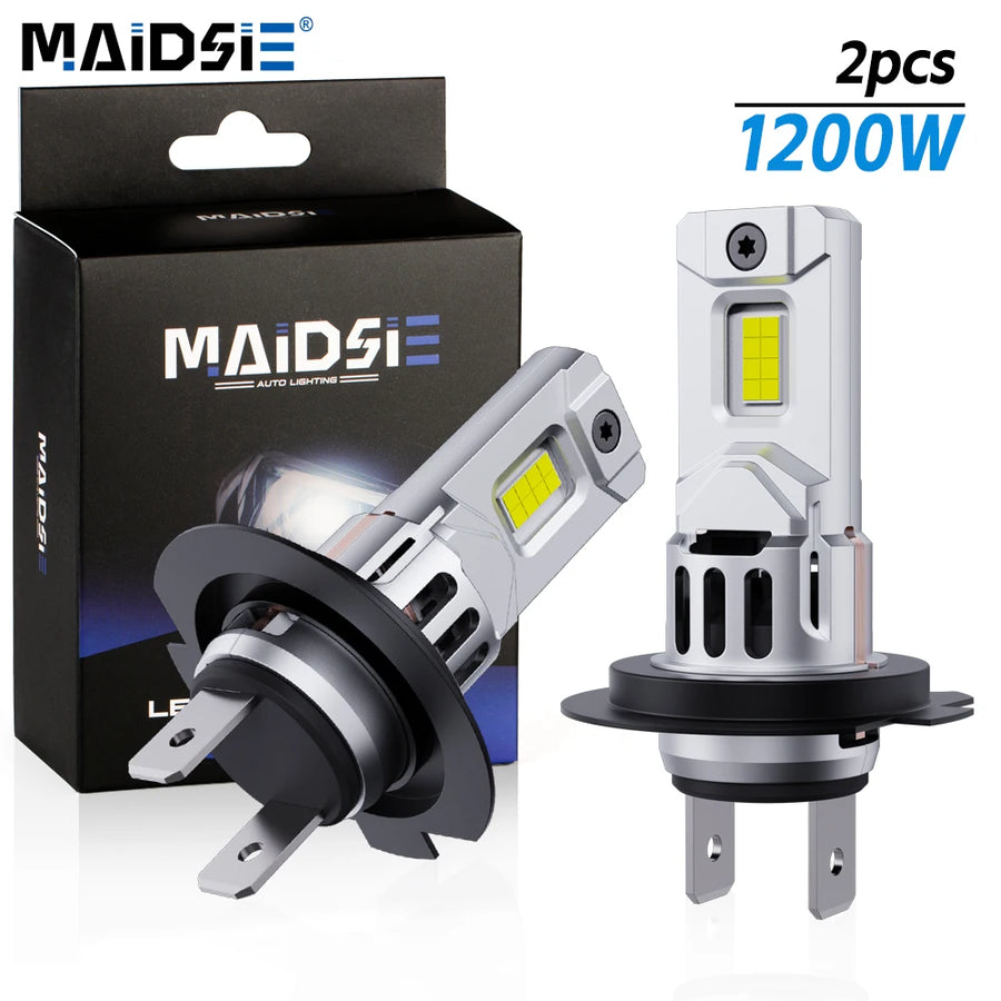H7 LED Headlight Bulb – 6500K, Compact