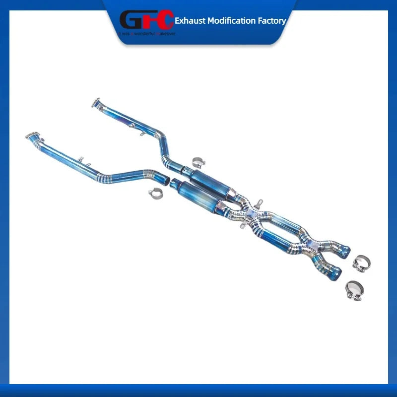 Titanium Alloy Exhaust X-pipe for BMW M3 E90 E92 E93 4.0L X
