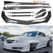 Aluminum Side Skirt Extension Set for Acura TL