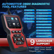 V519 Professional OBD2 Scanner with Live Data and Code Reader