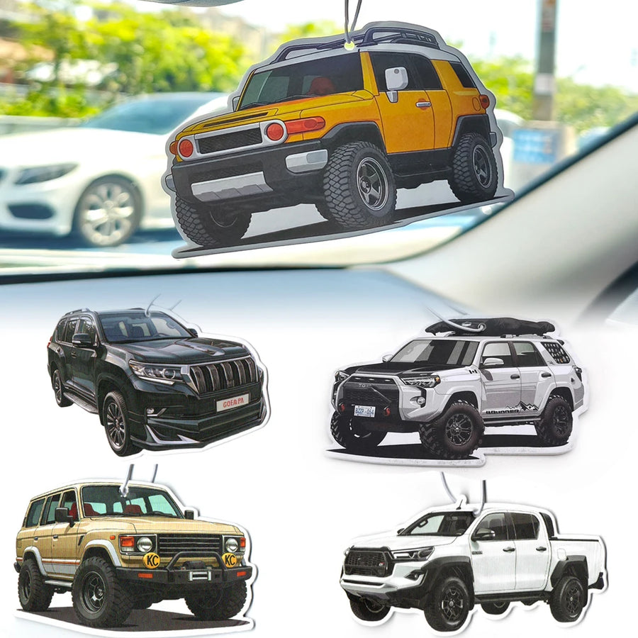 Toyota SUV and Pickup-Style Hanging Car Air Freshener