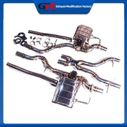 304 Stainless Steel Valved Cat-Back Exhaust System for Jaguar F-Pace 2021-2025