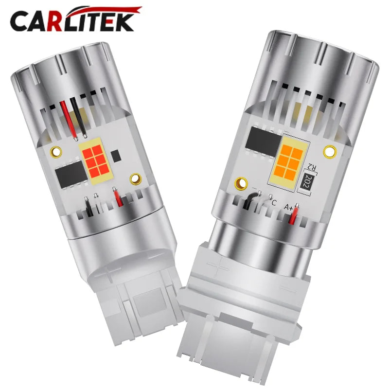 2-Piece 7440/7443/3157 LED Signal Light Bulb – Amber/Yellow/Red/White, CANBUS