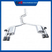 Stainless Steel Valved Cat-Back Exhaust System for Audi S6 S7 Quattro A6 A7 2019-2025