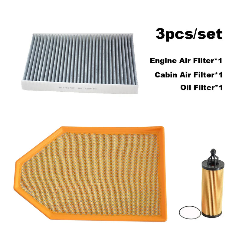 Engine, Cabin & Oil Filter Set for Chrysler 300/Dodge Challenger/Charger