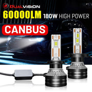 2-Piece H1/H4/H7/H11/H13/H27 LED Headlight Bulb – CANBUS