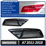 LED Tail Light Assembly for Audi A7 2011–2018