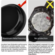 1-Inch 240W Silk-Dome Car Audio Tweeters