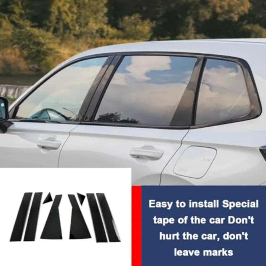 8-Piece Window Pillar Trim Set for Honda CR-V 2023-2026