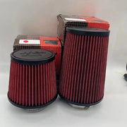 K&N Universal High-Flow Cone Intake Air Filter – 2.5, 3, 3.5 & 4-Inch
