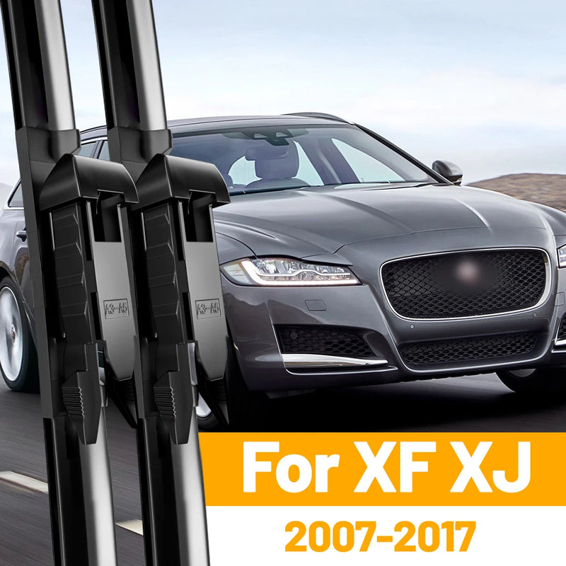 Front Wiper Blade Set for Jaguar XF 2007-2015 and XJ 2009-2017