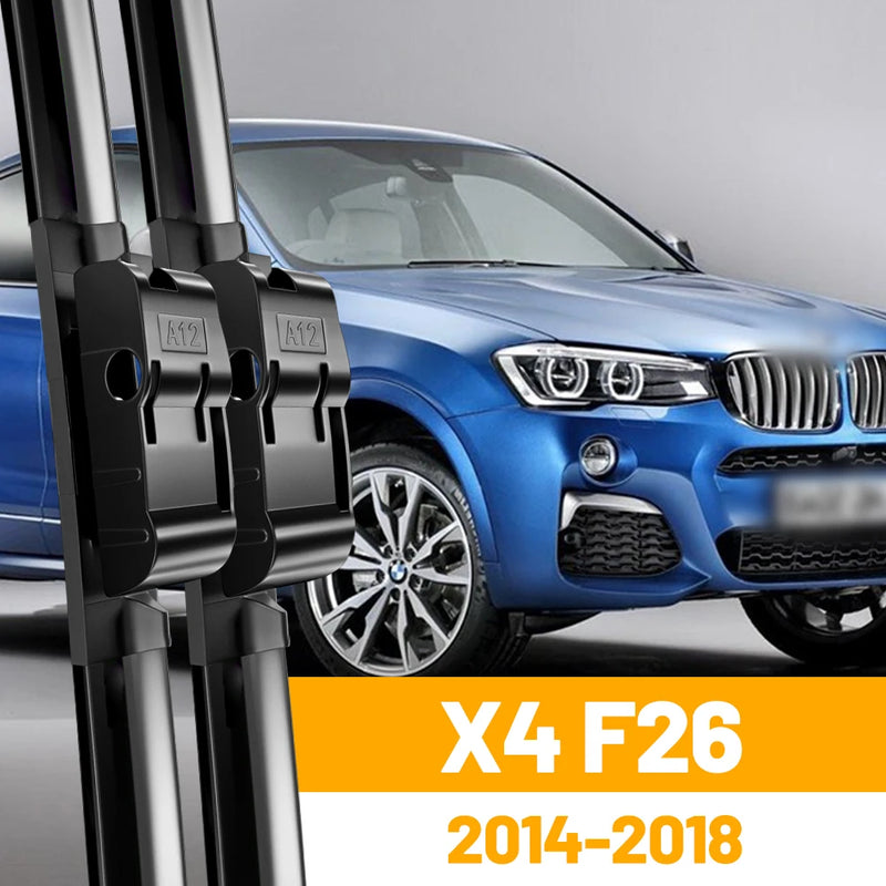 Front Windshield Wiper Blade Set for BMW X4 2014-2018