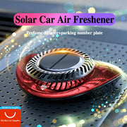 Solar-Powered Rotating Car Aroma Diffuser