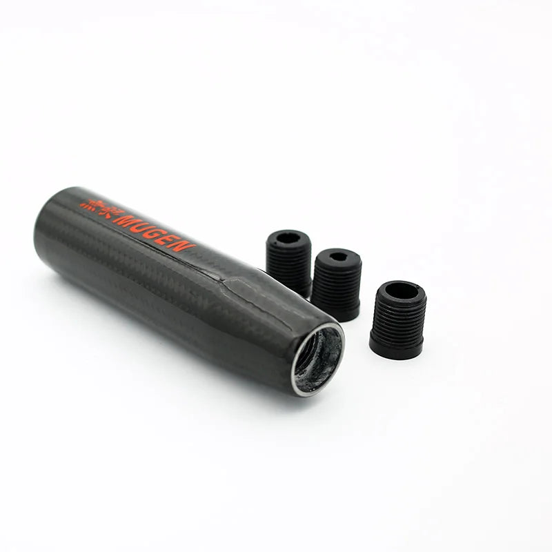 13cm Carbon-Fiber-style 6-Speed Gear Shift Knob for Honda and Acura