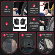 Mud Flap & Splash Guard Set for 2012–2015 Honda Civic – Sedan