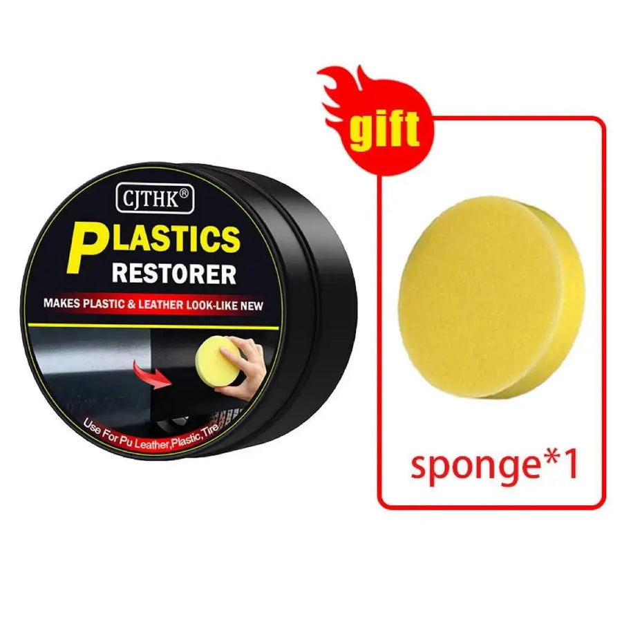 Automotive Plastic and Leather Restorer – Back-to-Black Gloss Treatment