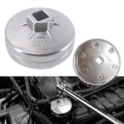 1/2-Inch Drive Aluminum Oil Filter Cap Wrench, 74-92mm Options
