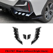 Rear Bumper Diffuser for Honda Civic FK4/FK7 Hatchback 2016-2021