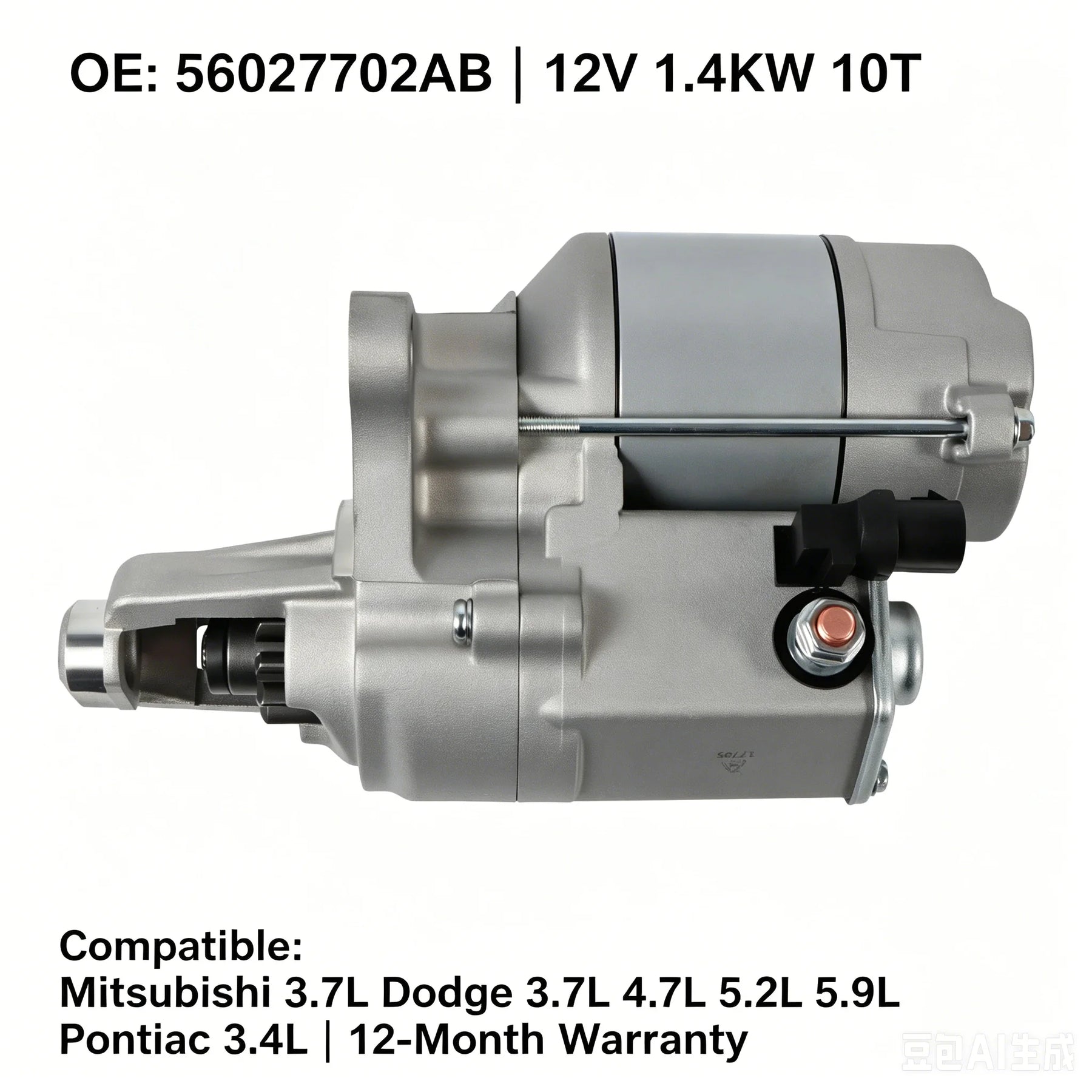 Starter Motor for Dodge Dakota/Durango & Ram Models 1999-2003