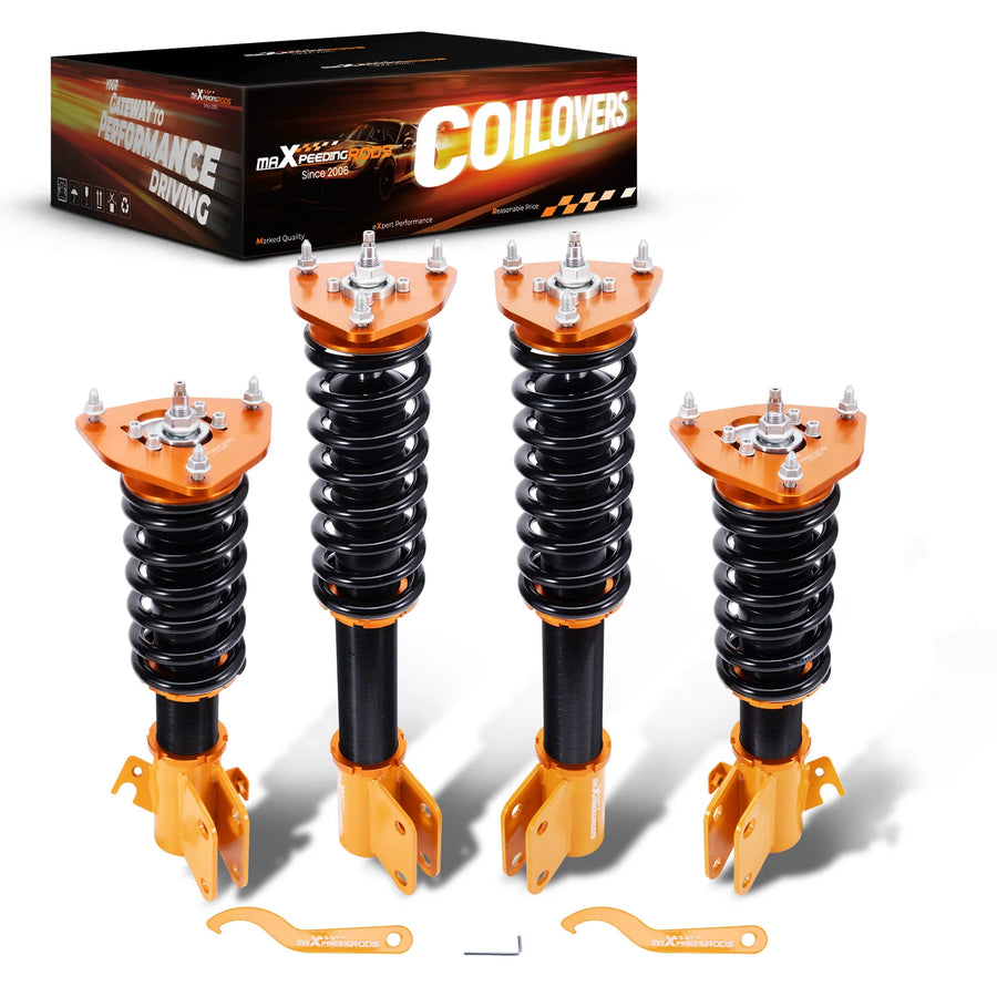 24 Damping Levels Coilover Suspension for Subaru Impreza Wrx Sti Gdb Gda 2002-2007 Shock Absorber Suspension Front Rear Spring