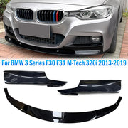 Front Bumper Splitter Lip for 2013–2019 BMW F30/F31 M-Tech