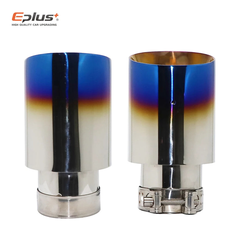Universal Beveled Stainless Steel Exhaust Tip