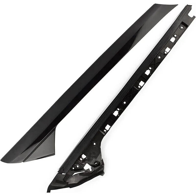 BB5Z-7803137-AB BB5Z-7803137-BA 2-Piece Left Side Windshield A-Pillar Molding Trim for 2011-2019 Ford