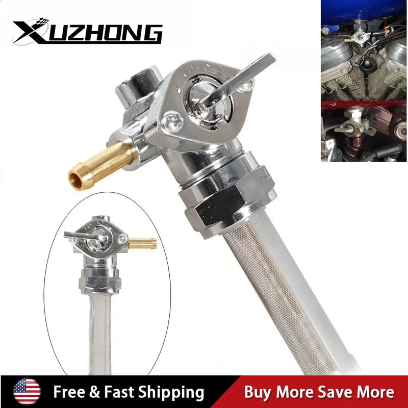 Gas Tank Fuel Valve Petcock Switch for Dyna Fatboy Heritage Softail Springer Sport Glide Sportster