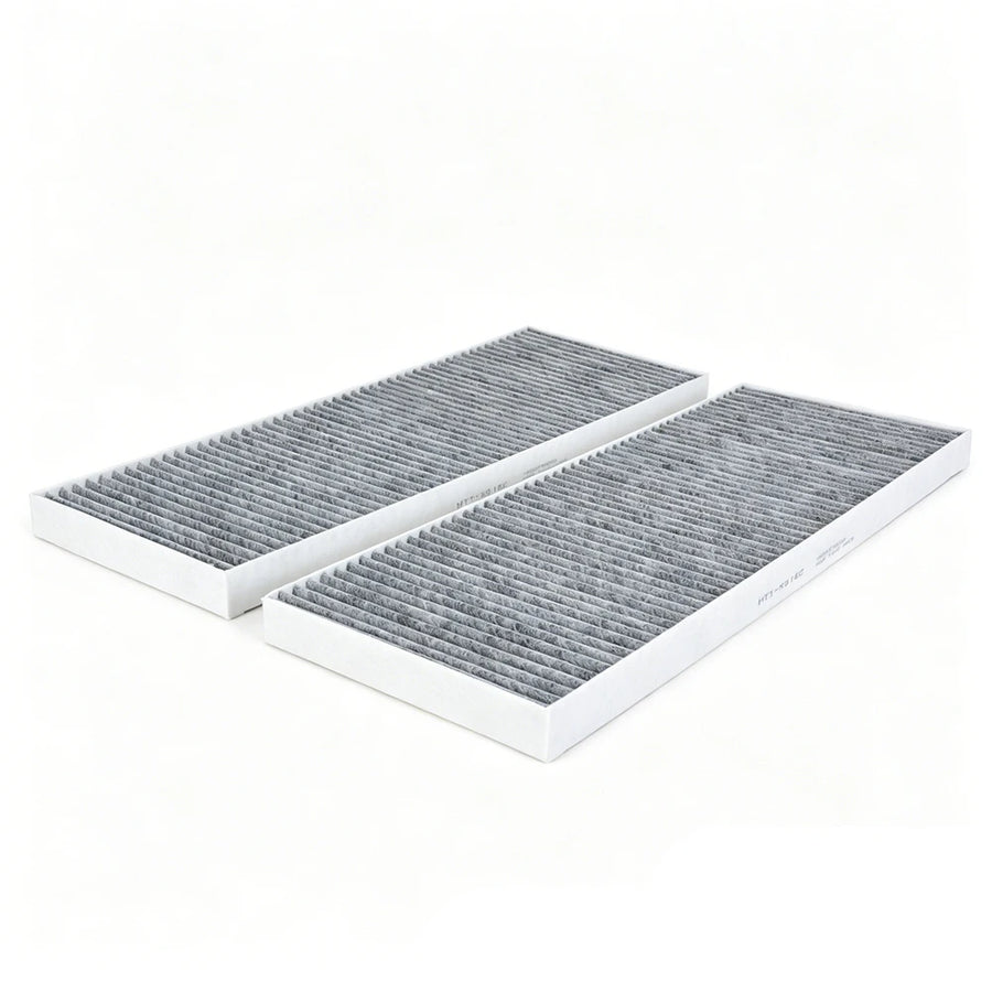 2 Pieces Cabin Air Filters for Tesla Model Y 2020- Model Y L 2025- Internal and External Filter
