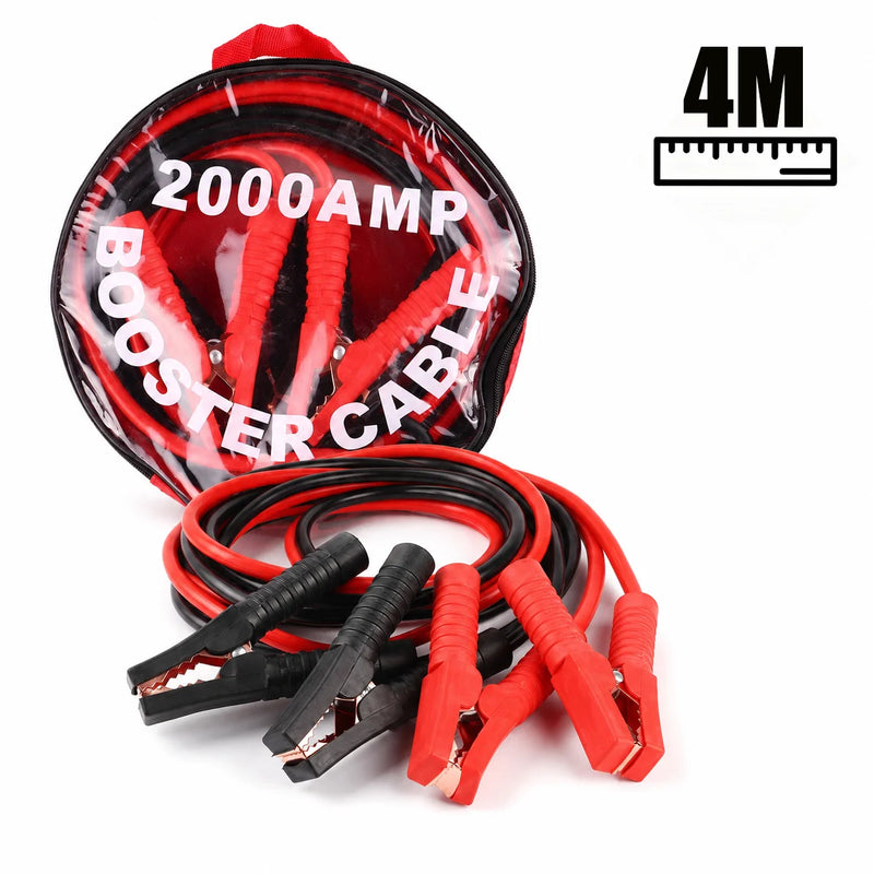 4m 2000A Heavy-Duty Battery Jumper Cables