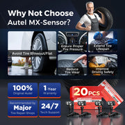 Autel MX-Sensor 315MHz/433MHz Programmable TPMS Sensor