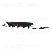 Gloss Black LED Rear Diffuser – Select 2021–2025 Lexus IS300/IS350