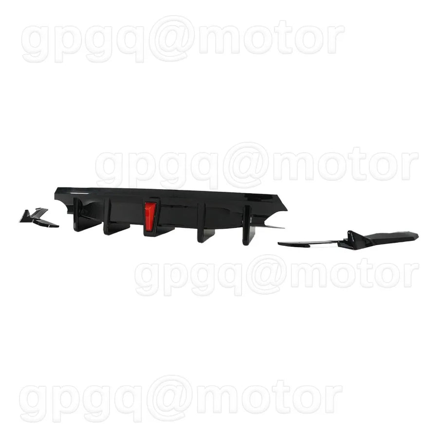Gloss Black LED Rear Diffuser – Select 2021–2025 Lexus IS300/IS350
